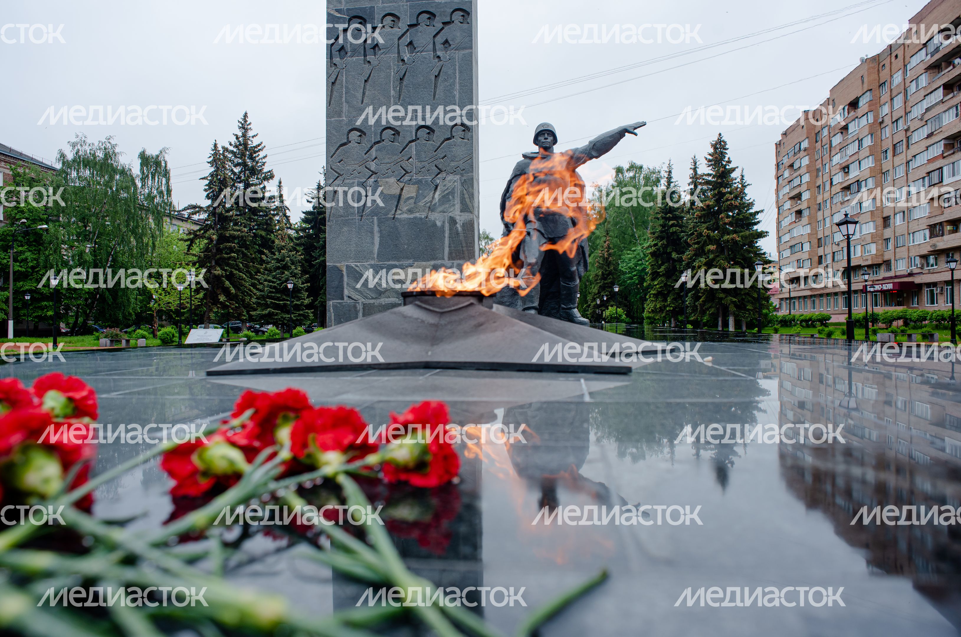 Летние виды города Балашиха
