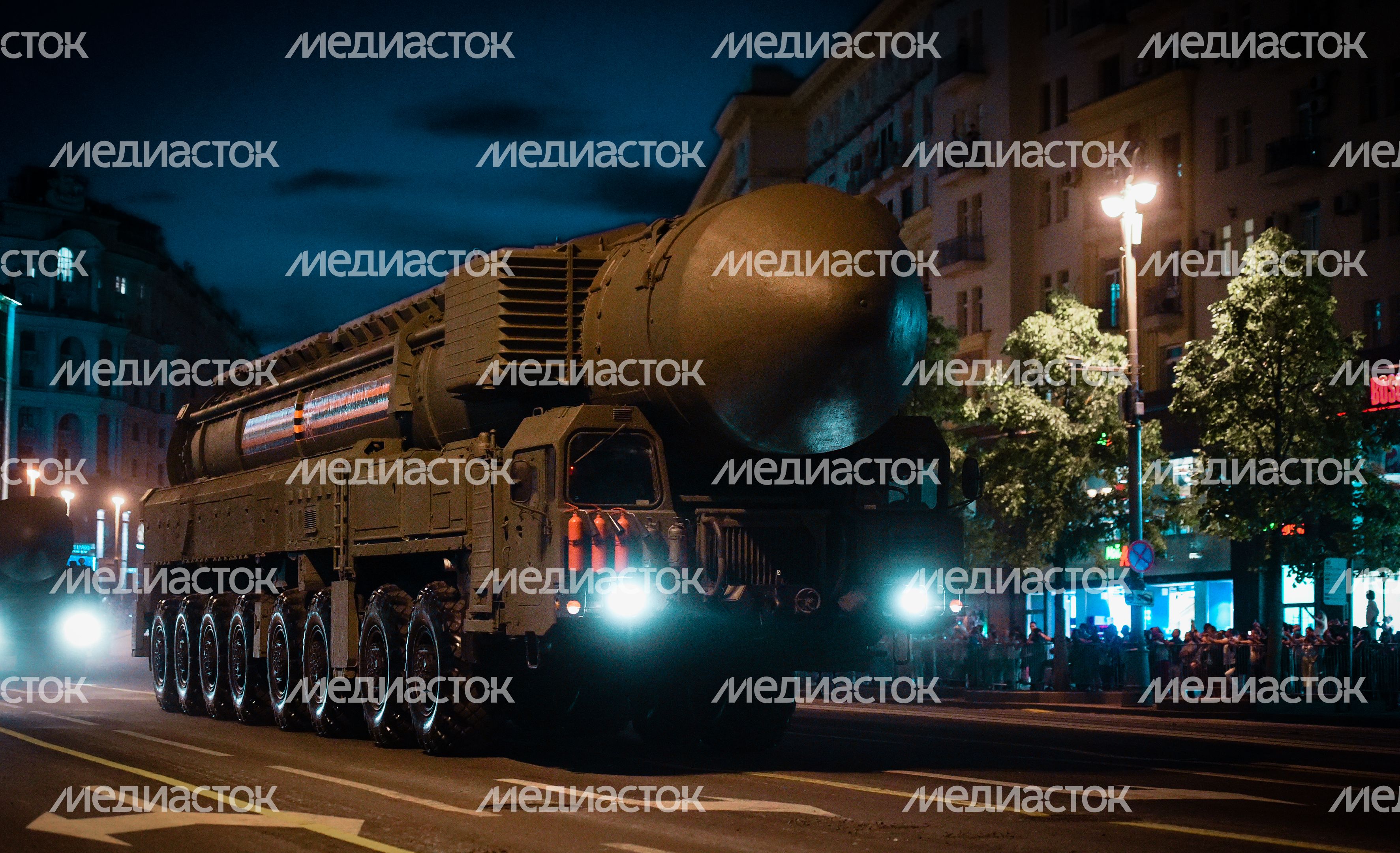 Вторая репетиция парада Победы в Москве