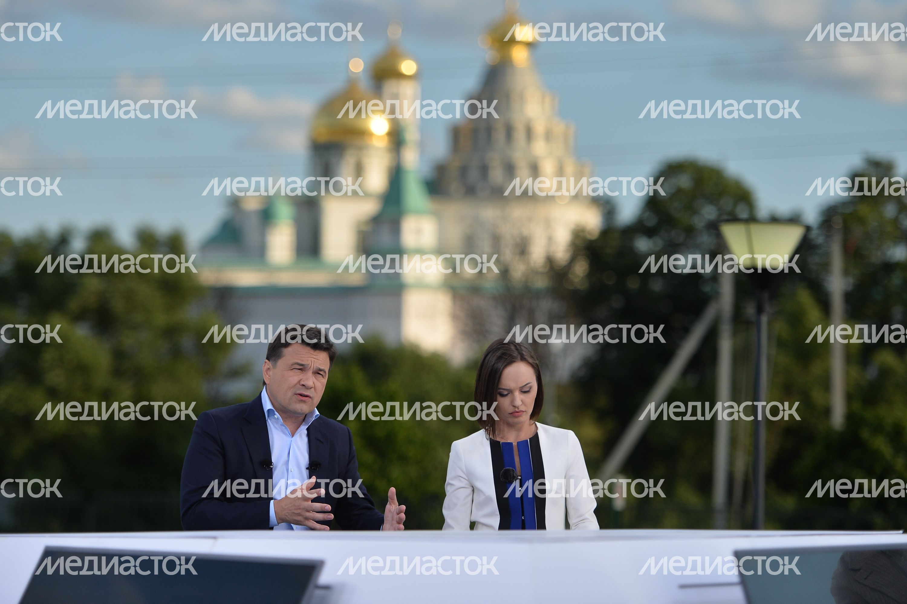 Итоги уходящего месяца в эфире телеканала «360о» с губернатором Подмосковья