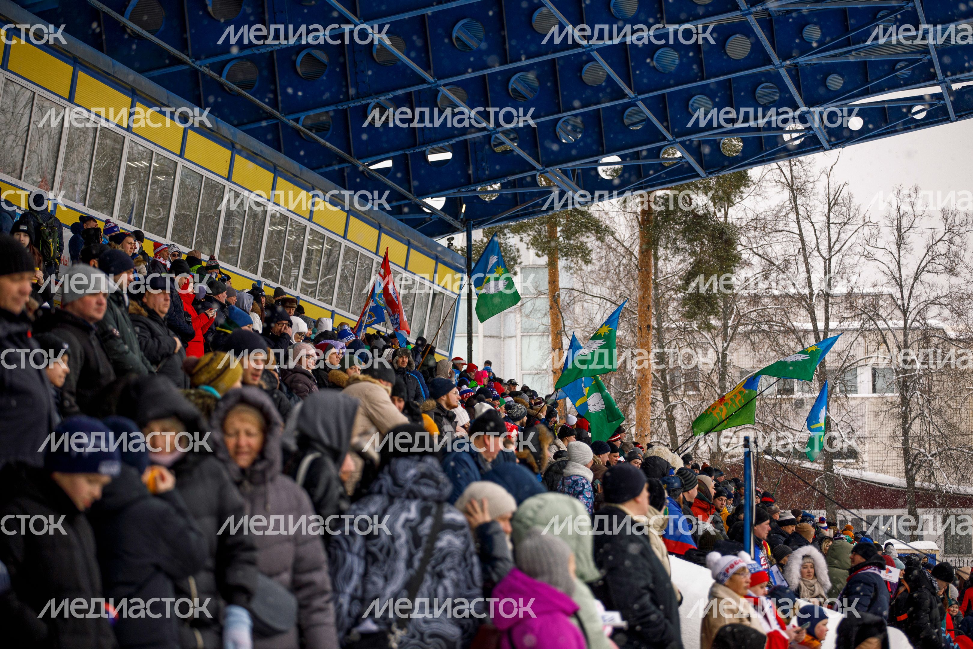 VI этап личного чемпионата России по гонкам на льду в Красногорске