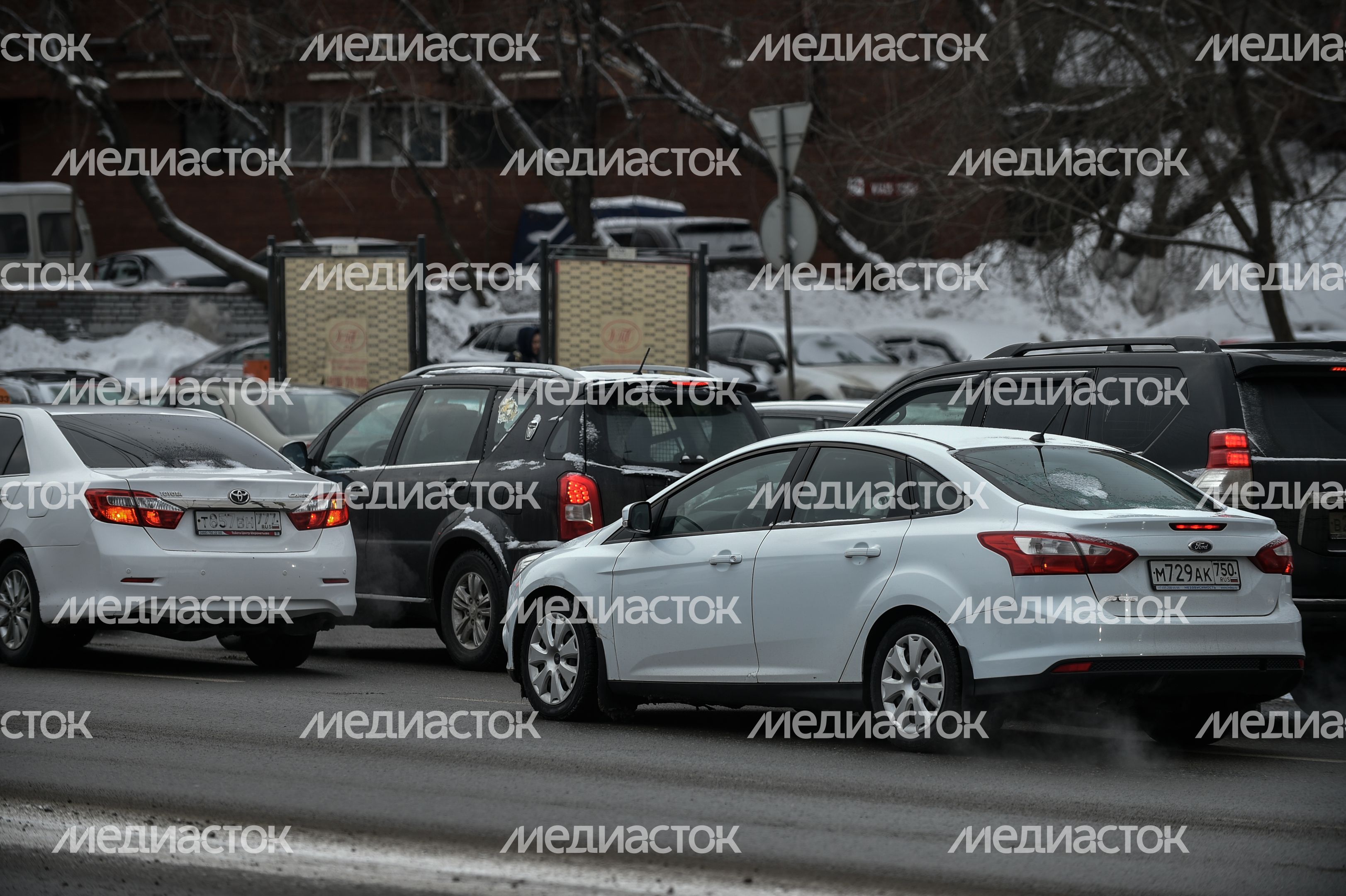Дорожная ситуация в Москве