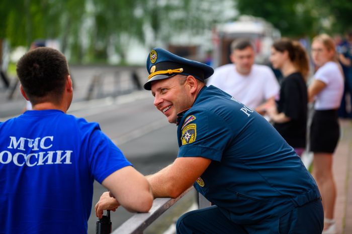 Конкурс профмастерства среди пожарных и начальников караулов МЧС и Мособлпожспаса в Подольске