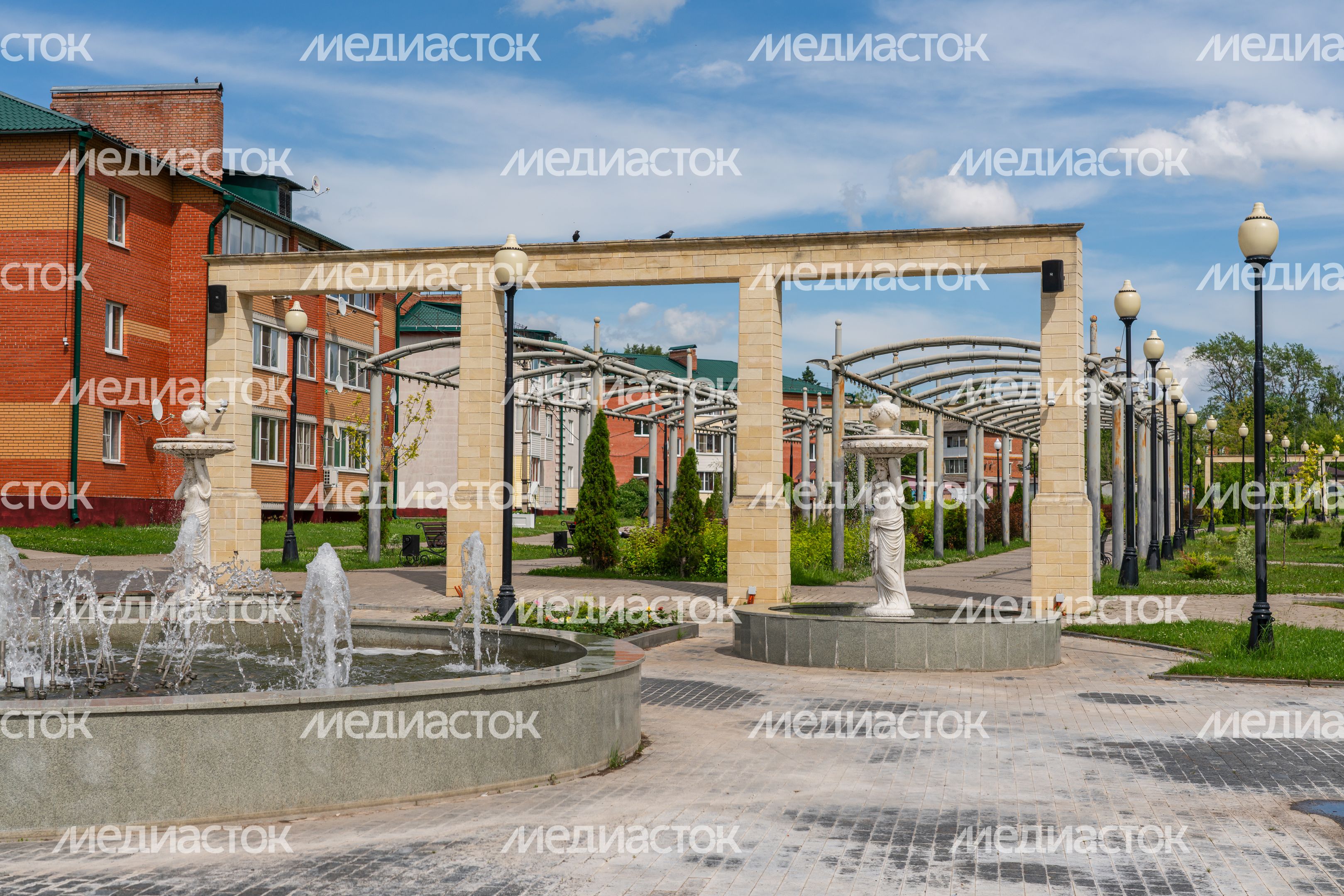 Сквер имени В.В. Масалова в рабочем поселке Шаховская