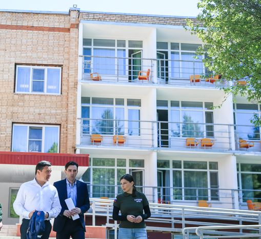 Встреча Губернатора с ранеными в реабилитационном центре «Ясенки»