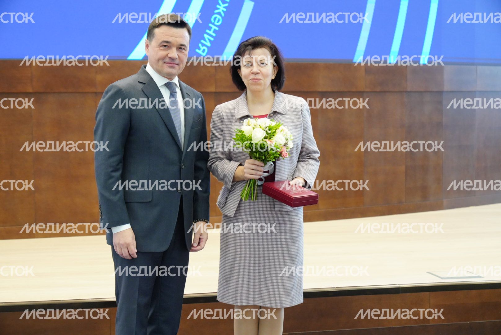 Торжественное мероприятие, посвященное Дню учителя, с участием Губернатора Подмосковья