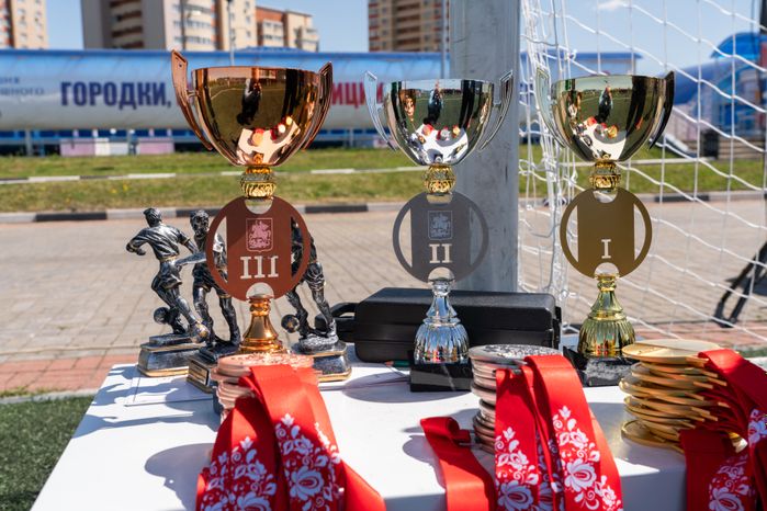 Финал регионального турнира по футболу "Кожаный мяч" в Подольске