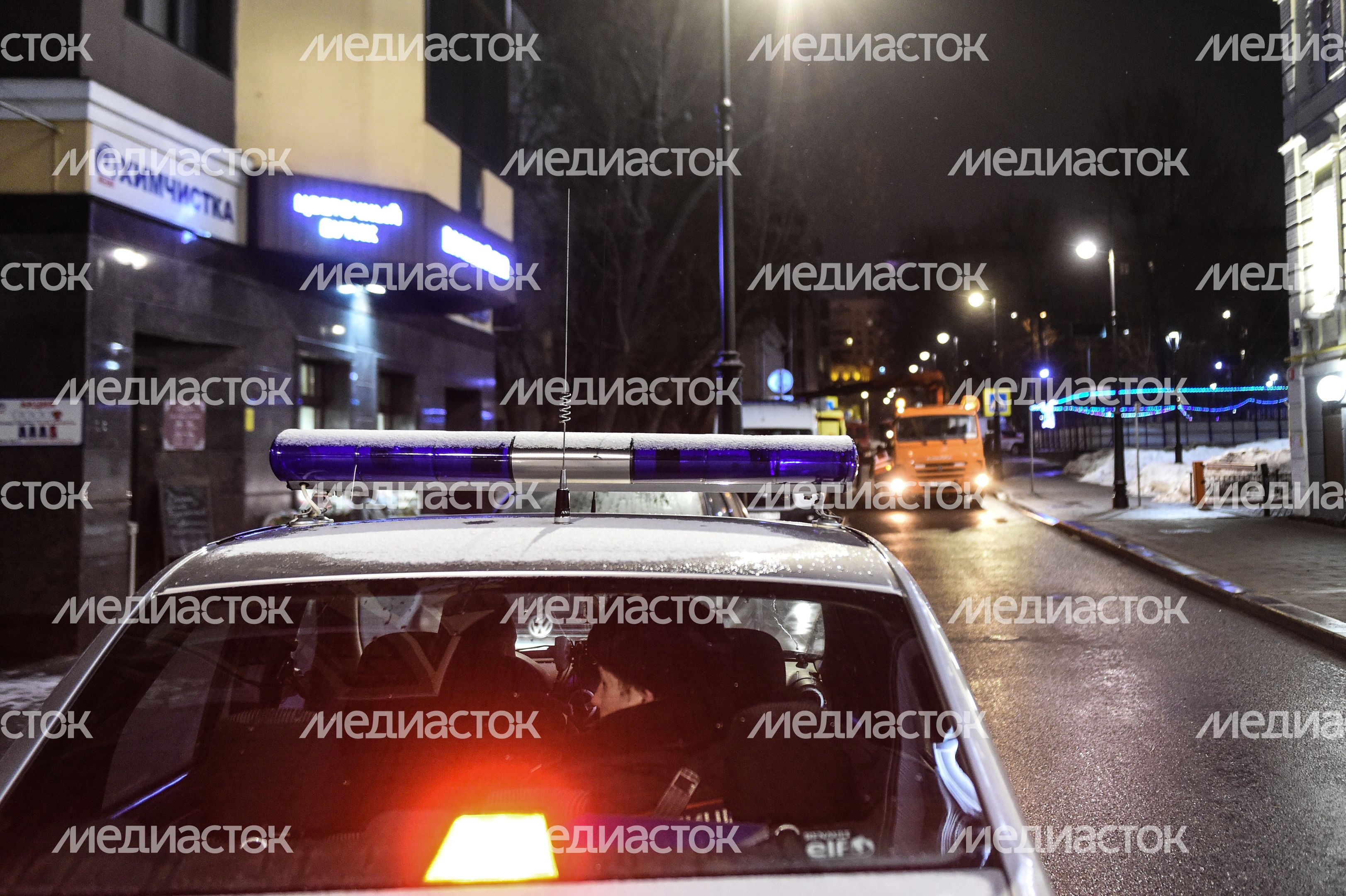 Обрушение кровли реконструируемого здания центре Москвы