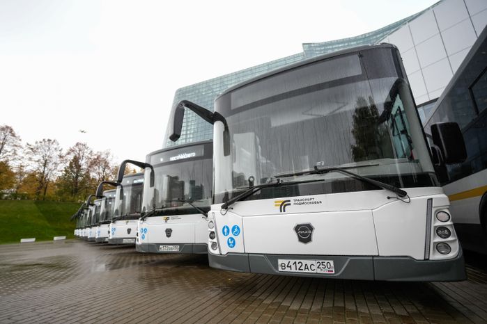 В филиалы "Мострансавто" передана очередная партия автобусов ЛиАЗ-5292