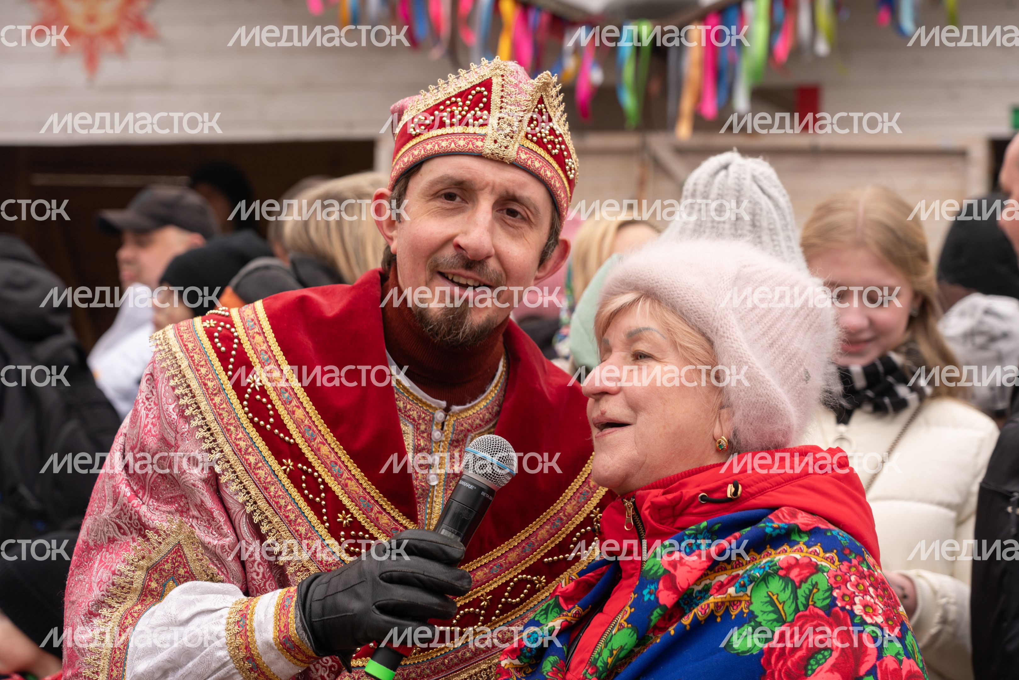 Масленица в парке "Захарово". Одинцовский округ