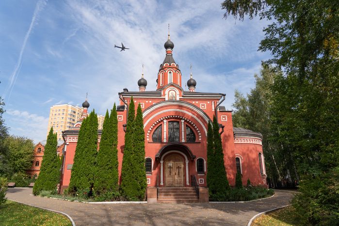 Церковь Троицы Живоначальной в г. Химки