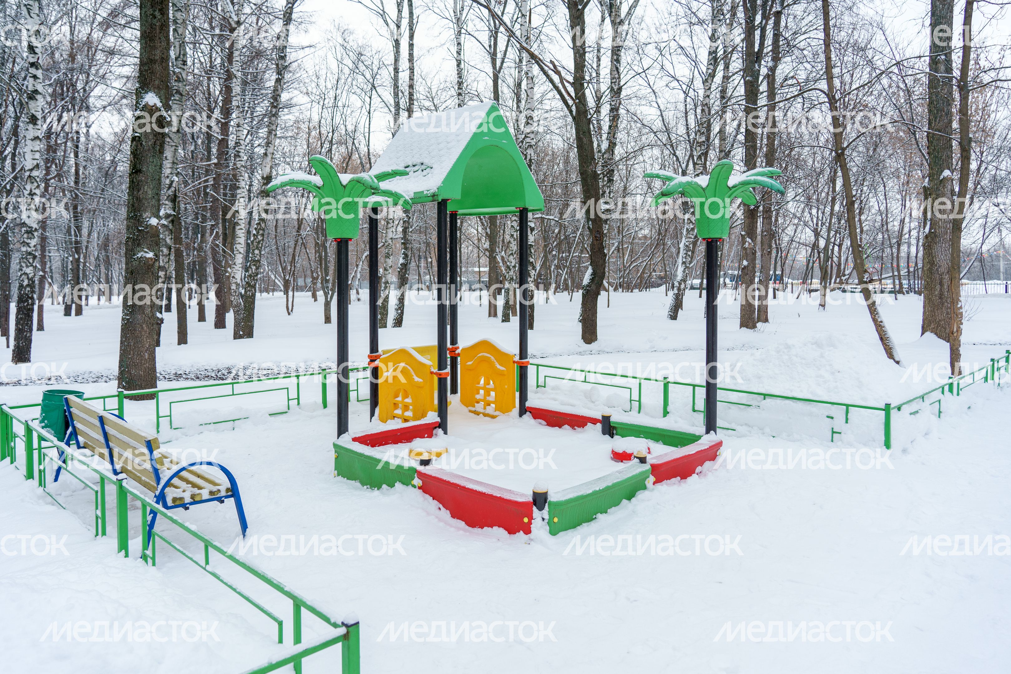 Зимний парк Победы имени В. Талалихина в Подольске Зимний парк Победы имени В. Талалихина в Подольске