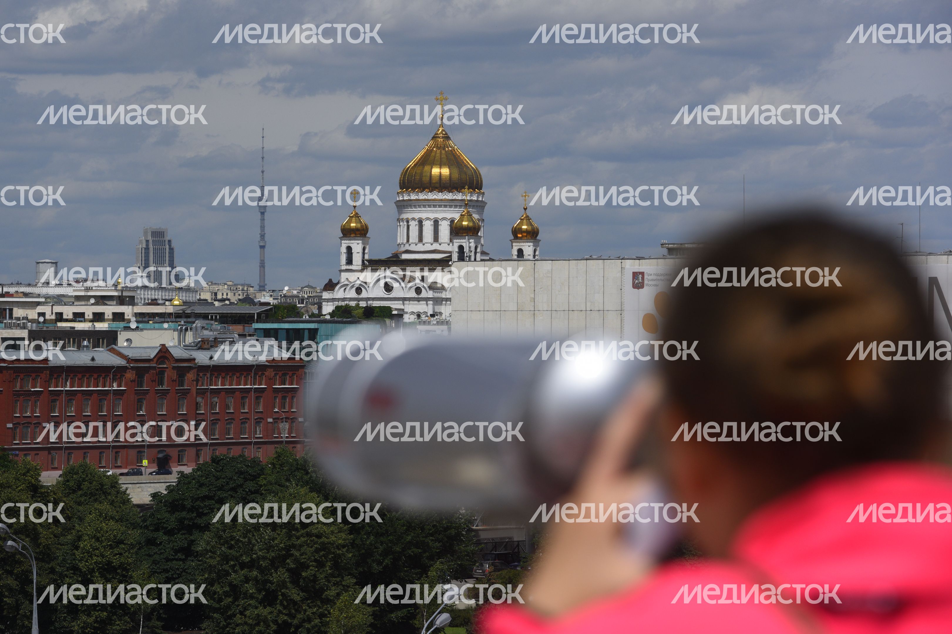 Смотровая площадка в Парке Горького