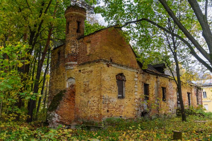 Осень в усадьбе Суханово Ленинского округа