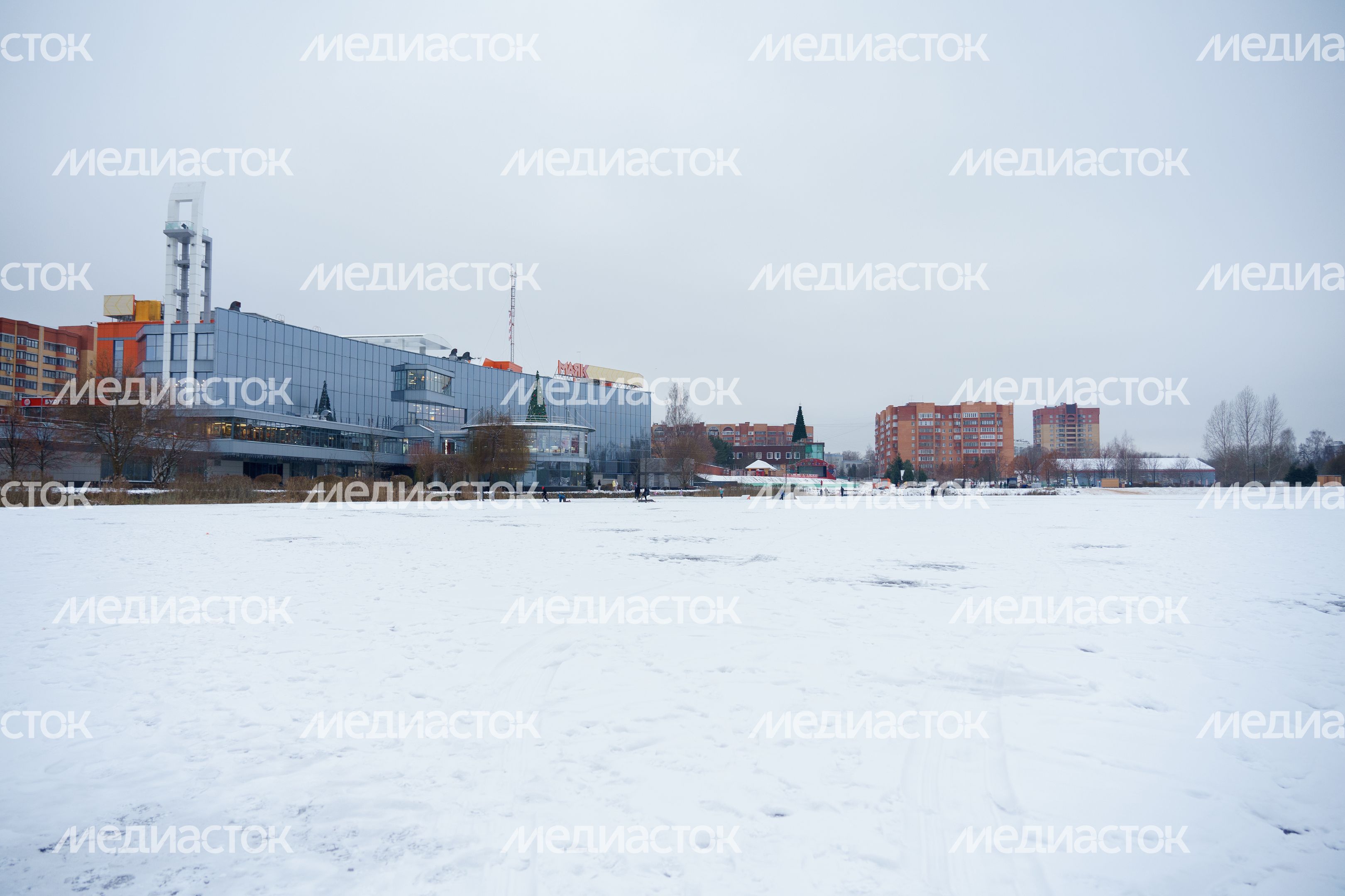 Дубна. Парк семейного отдыха. Зима Дубна. Парк семейного отдыха. Зима
