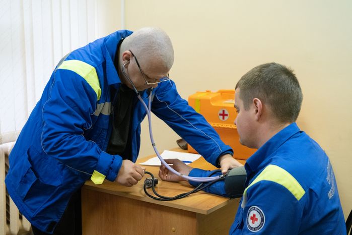 Подольск. Конкурс «Лучший водитель скорой помощи»