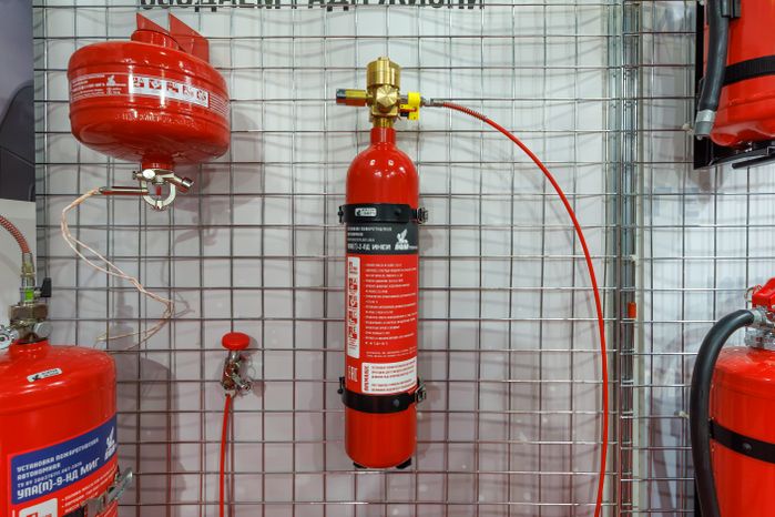 Выставочный стенд производителей пожарной техники для автомобиля на выставке «АвтоКластер 2026» в «Крокус Экспо»