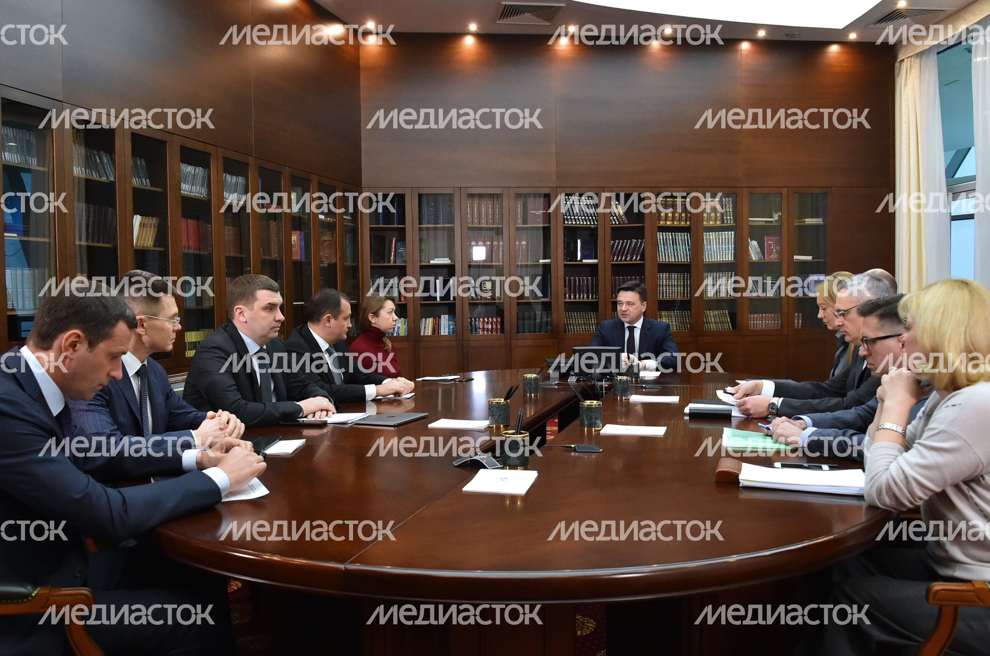 Совещание губернатора Подмосковья с руководящим составом областного Правительства, 15.01.2018