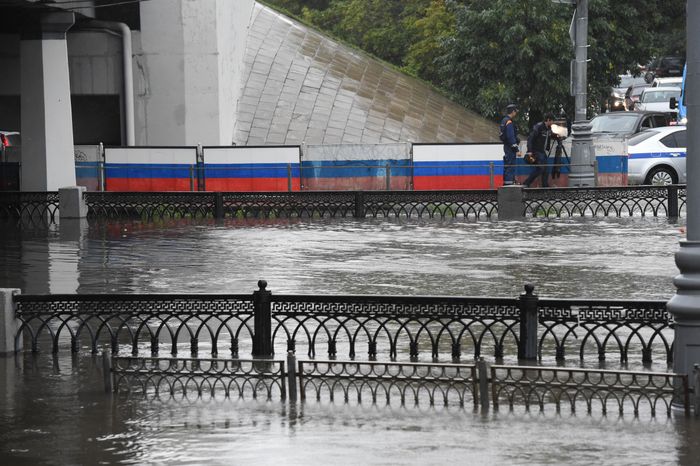 Затопление в Москве