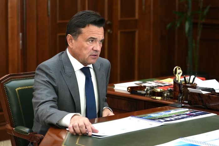 Андрей Воробьев провел рабочую встречу с главой Балашихи Сергеем Юровым