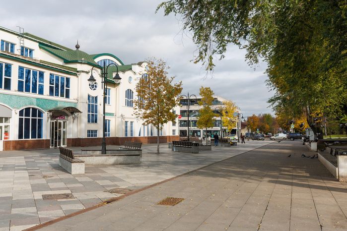 Виды Ногинска осенью