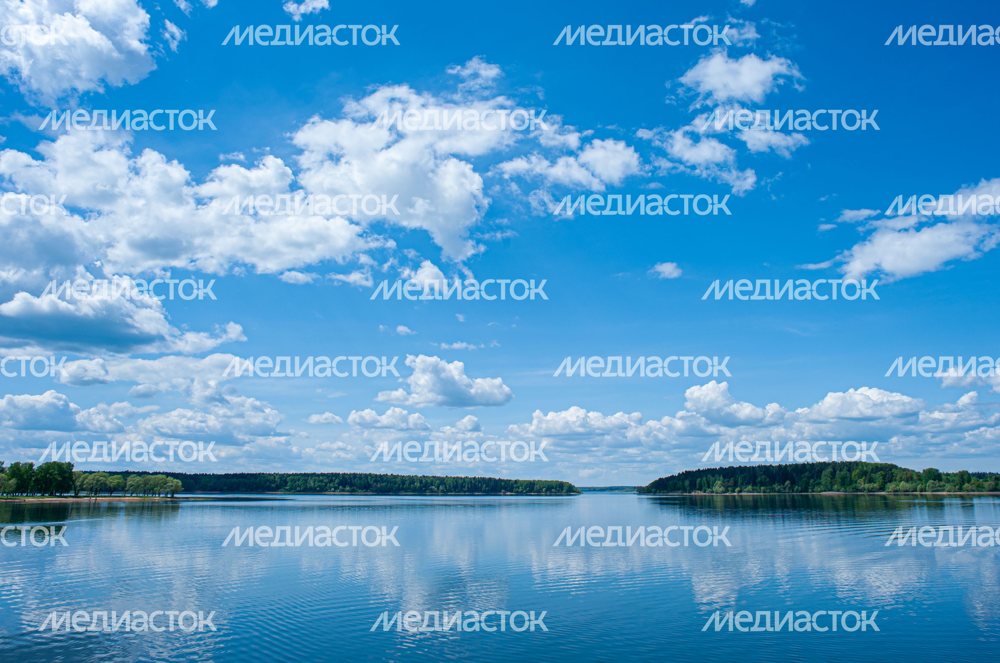 Весенние виды города Руза