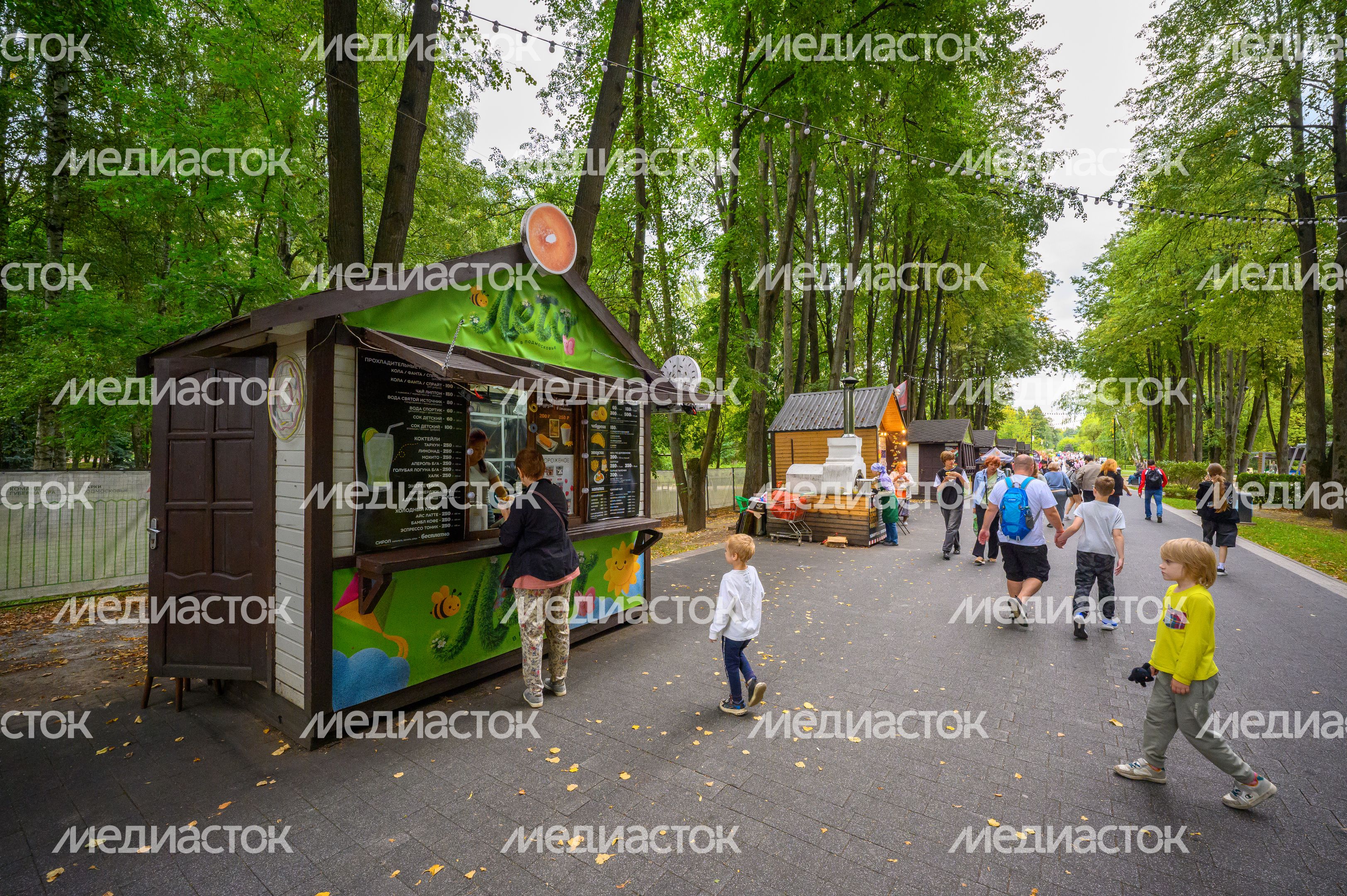 Парк Мира в Мытищах летом Парк Мира в Мытищах летом
