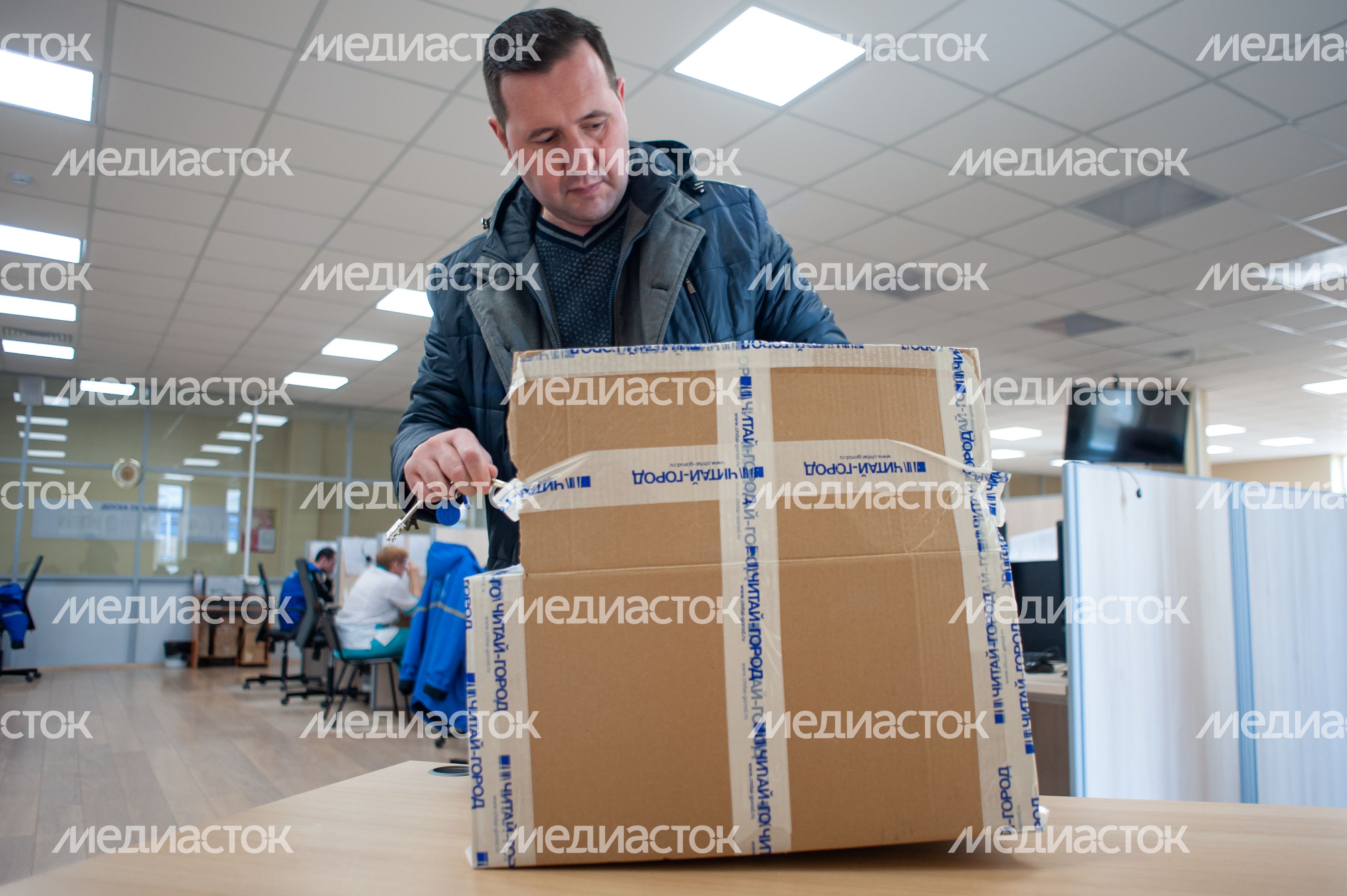 Благотворительная акция совместно с ОНФ в Московской областной станции скорой медицинской помощи города Красногорска