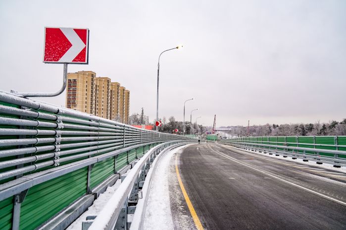 Путепровод в Раменском открыли с опережением графика на три месяца