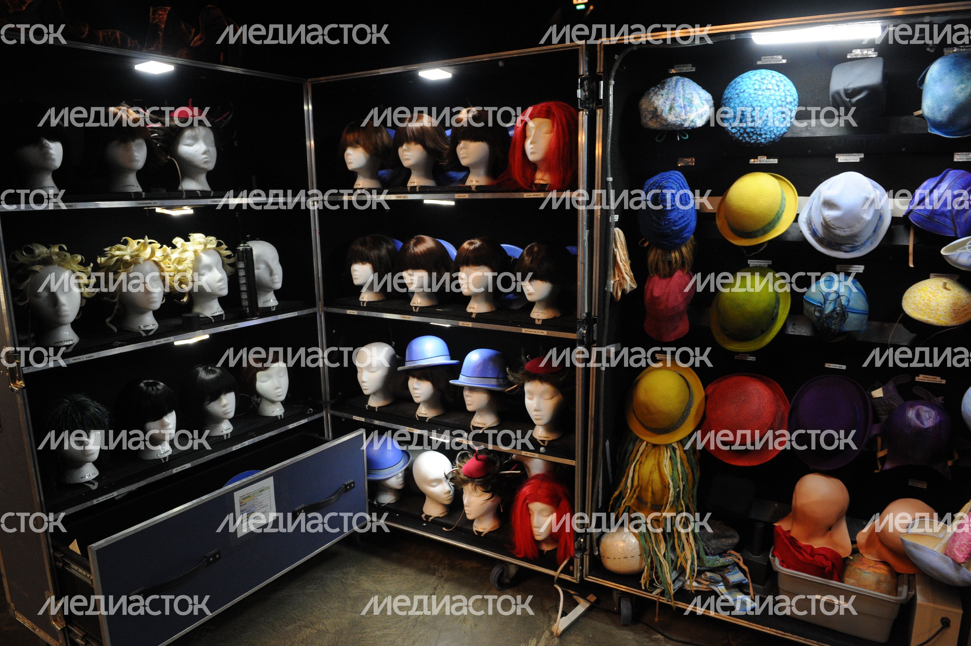 Костюмерная театра Cirque du Soleil Костюмерная театра Cirque du Soleil