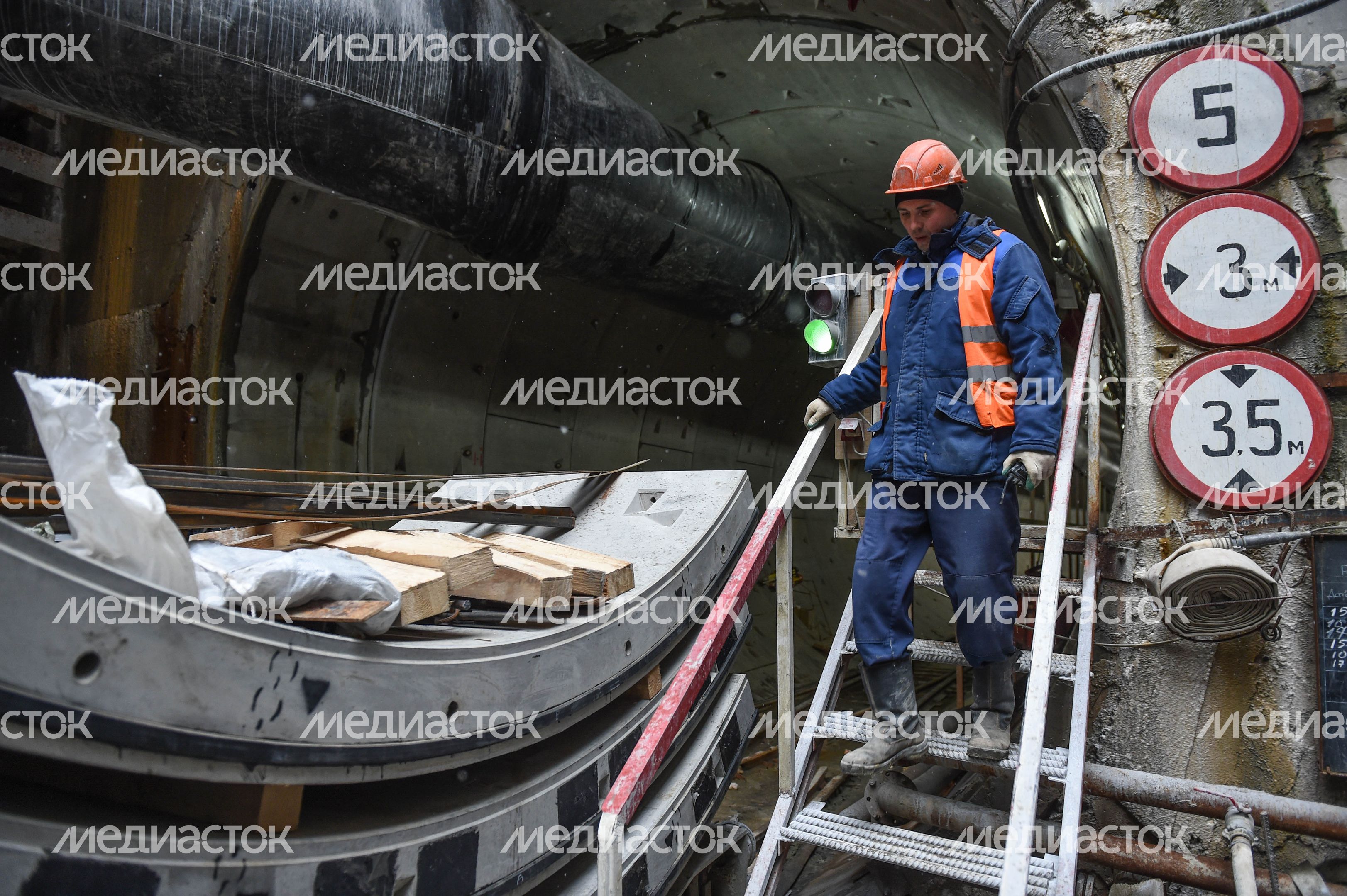 Строительство Кожуховской ветки Московского метрополитена