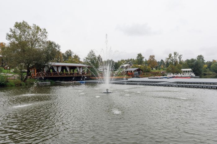 Осень в усадьбе Гребнево округа Щелково
