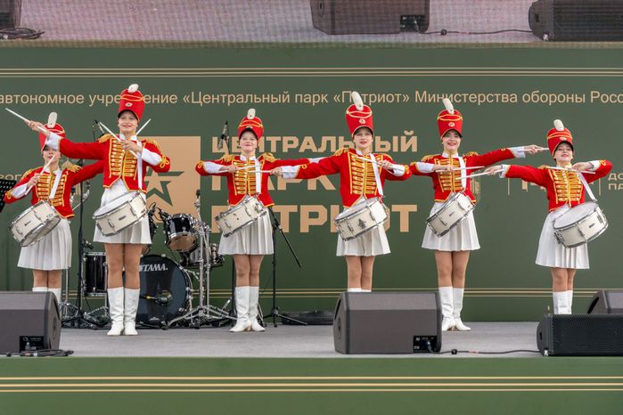 Концерт для участников проекта «Проведи один день с полицией Подмосковья» в Центральном парке «Патриот»