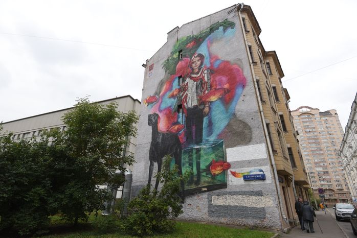 Граффити на улицах Москвы