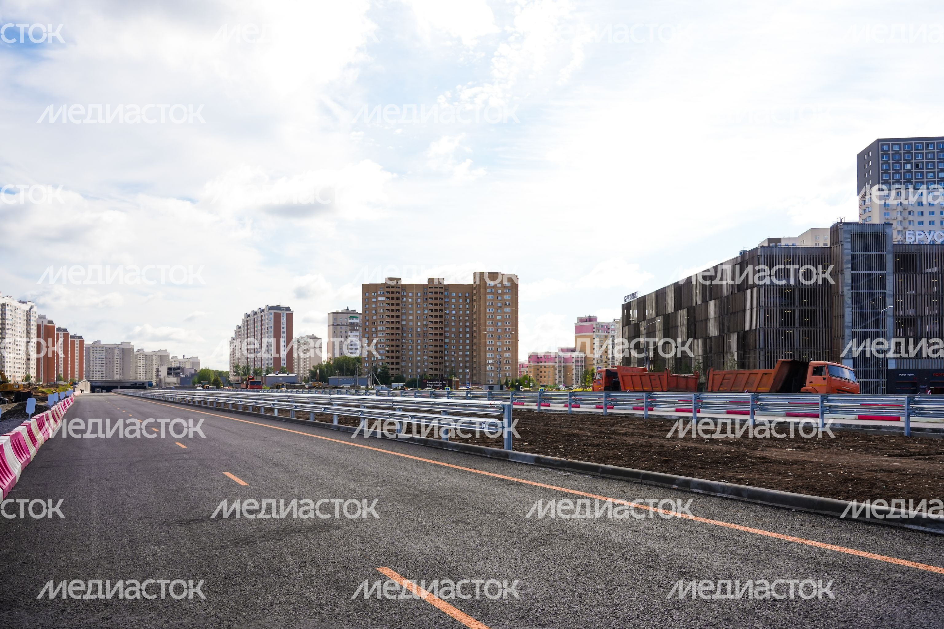 Открытие предпоследнего участка Южно-Лыткаринской автодороги
