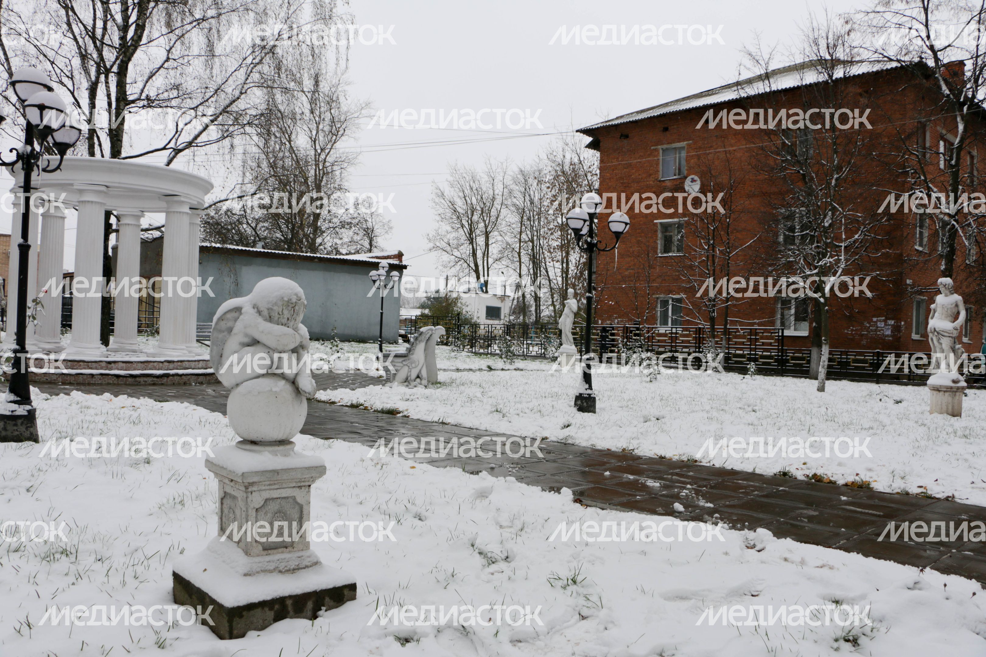 Первый снег в Лотошино
