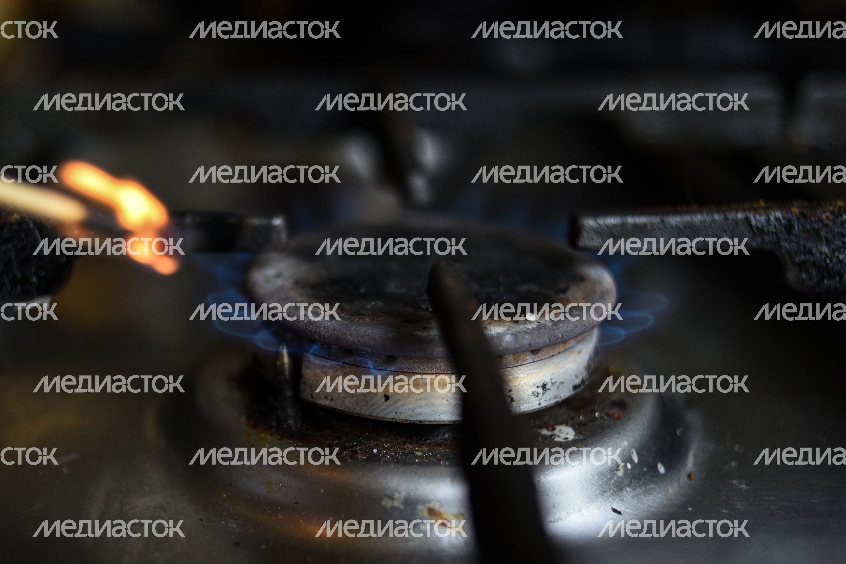 Горелка газовой плиты