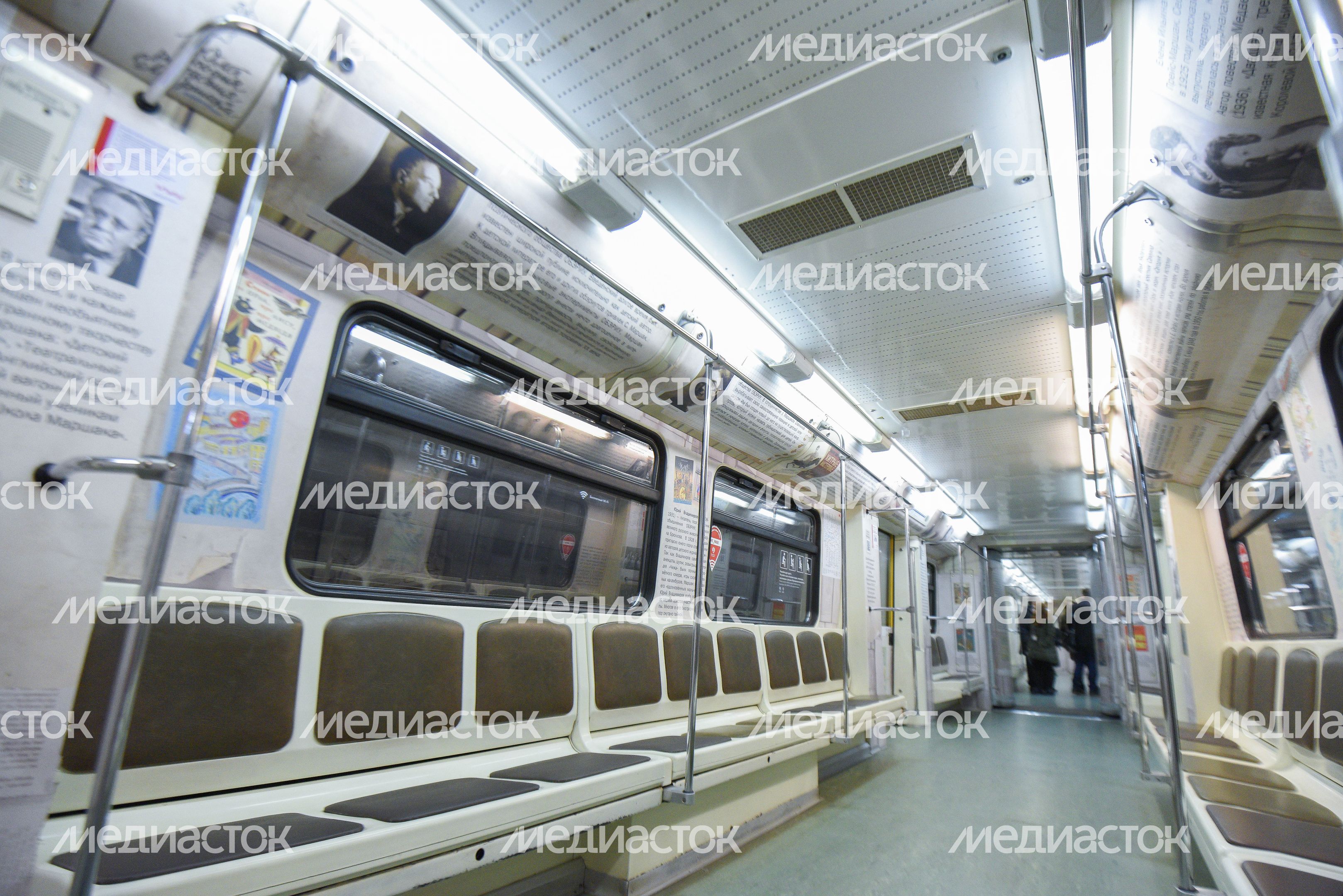 Запуск нового тематического поезда «Мой Маршак» в метро Москвы, 2 часть