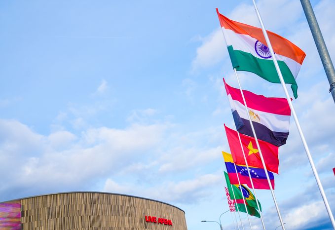 Международный конкурс "Интервидение" на площадке Live Arena в Одинцово
