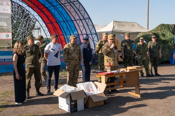 Военно-техническая игра "Арт-дуэль-2024" на аэродроме Волосово