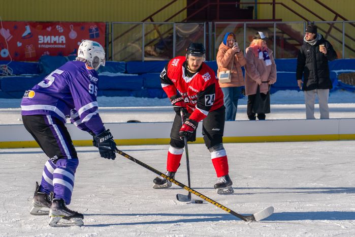 Турнир по уличному хоккею POND HOCKEY в Красногорске