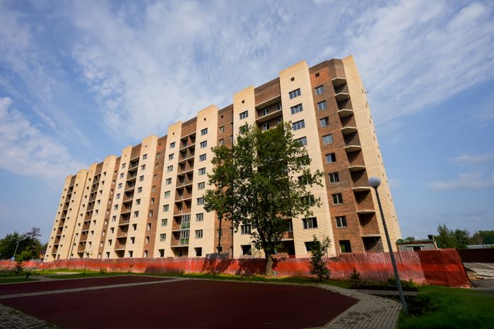 Многоквартирные жилые дома по ул. Тверской в Дубне