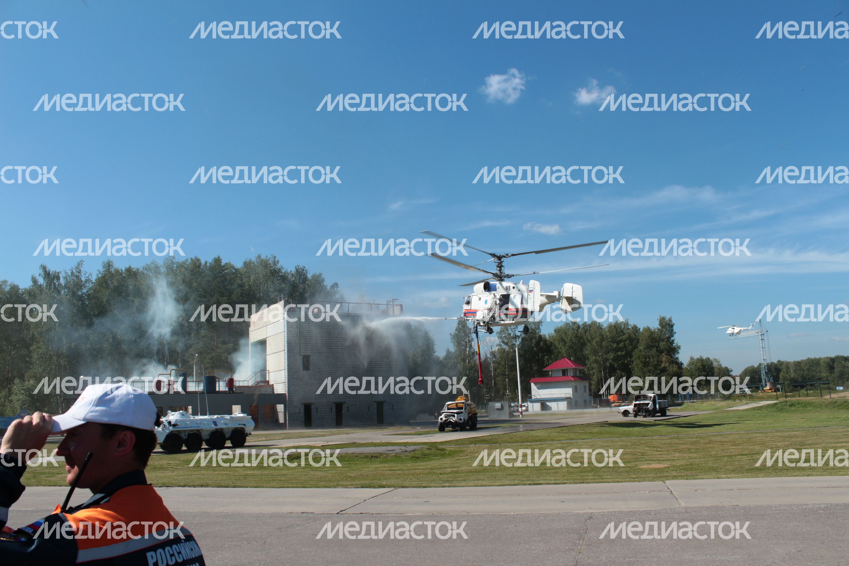 Учения спасателей в Международном лагере USAR-2015 в Ногинске