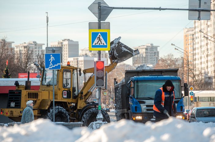 Зима в Москве