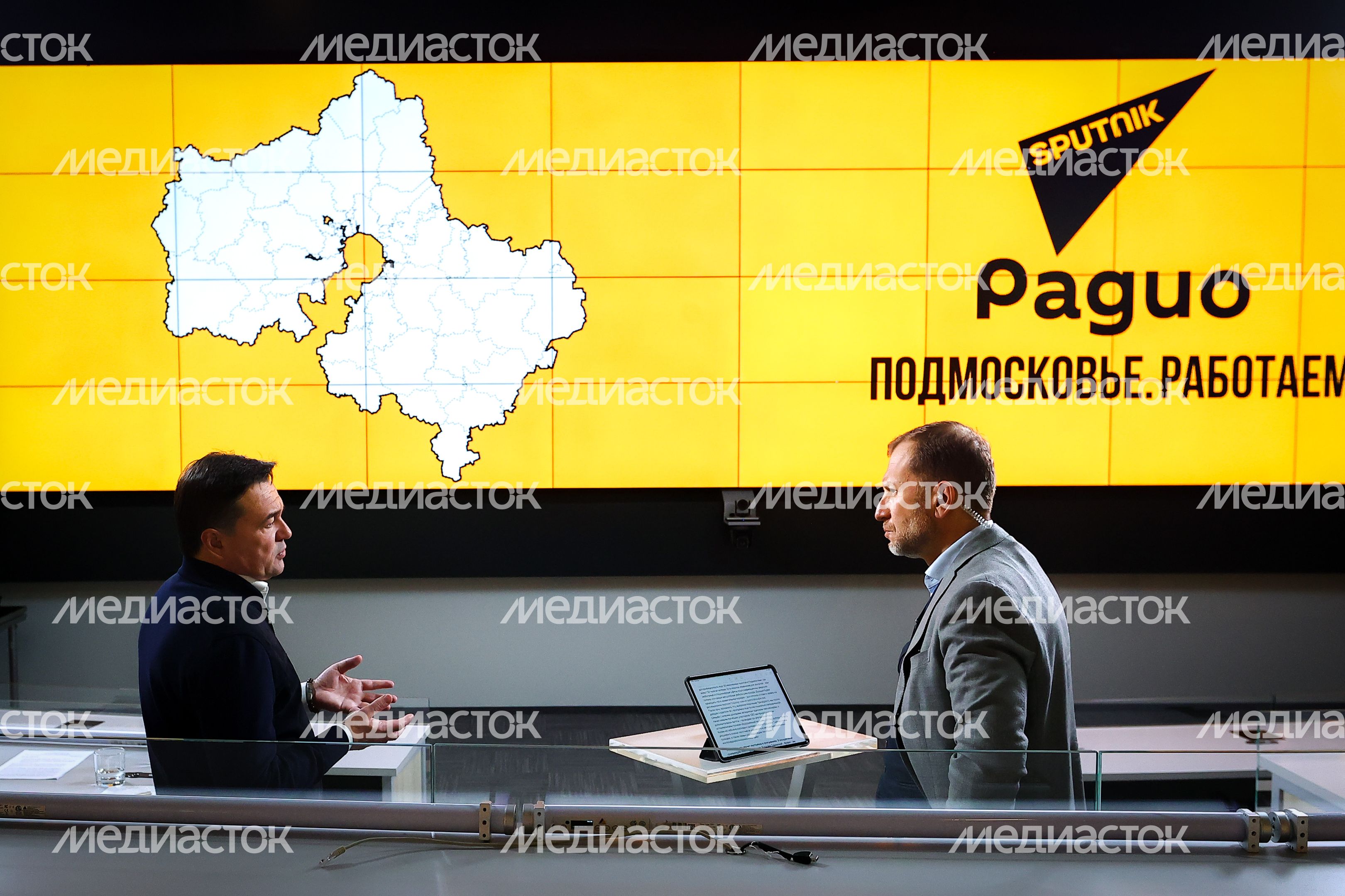 Интервью губернатора на радио Sputnik​