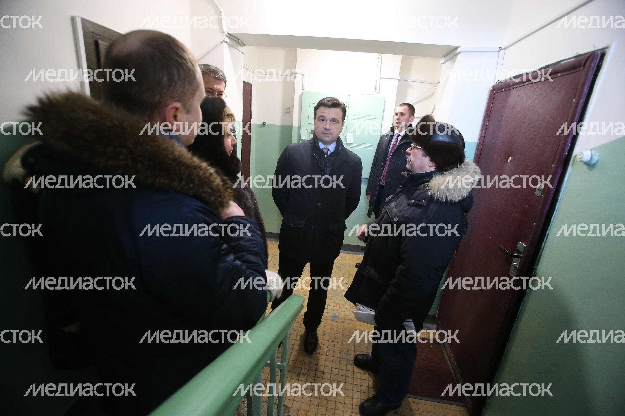 Губернатор посетил с рабочим визитом Красногорск
