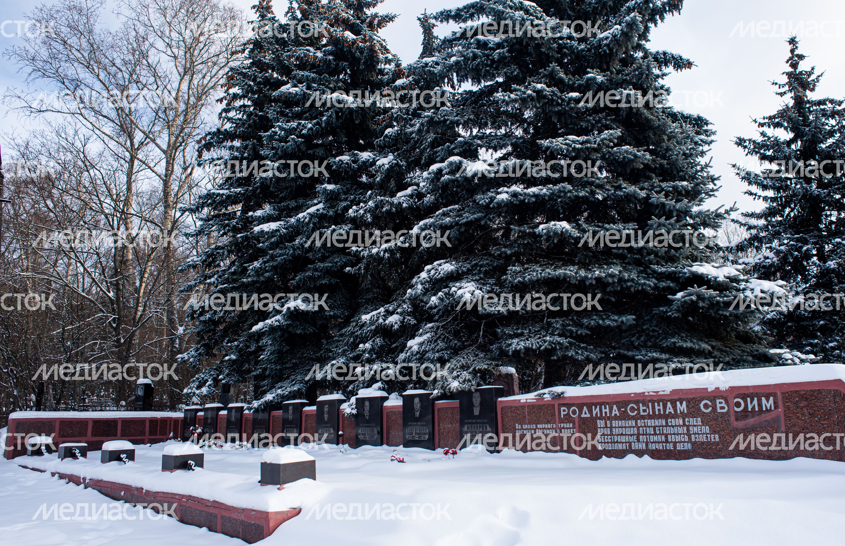 Зимние виды города Жуковский