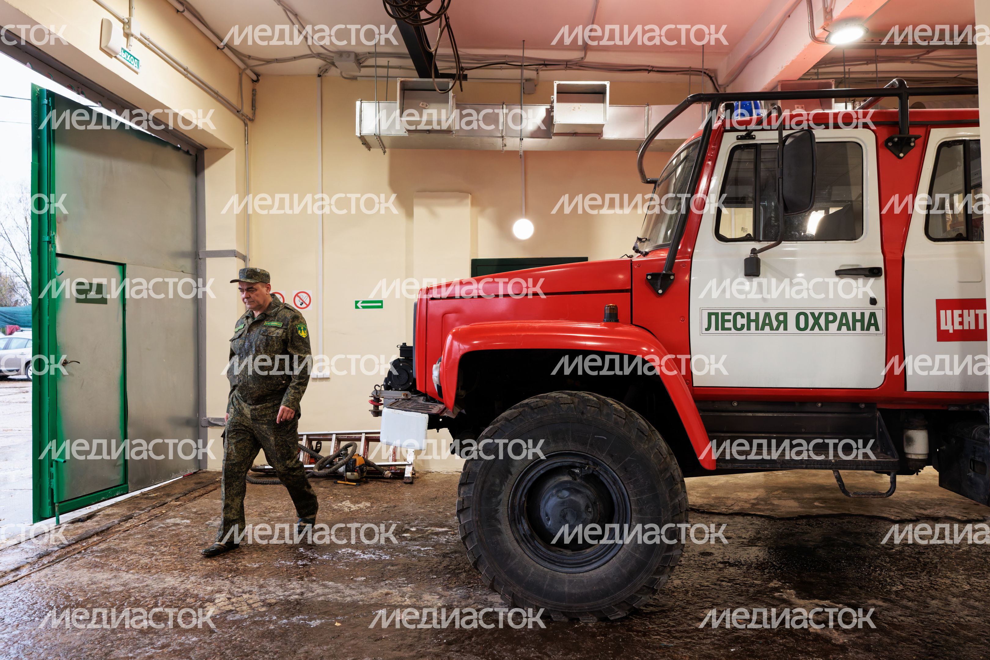 Лесопожарная станция «Чехов» после капремонта Лесопожарная станция «Чехов» после капремонта