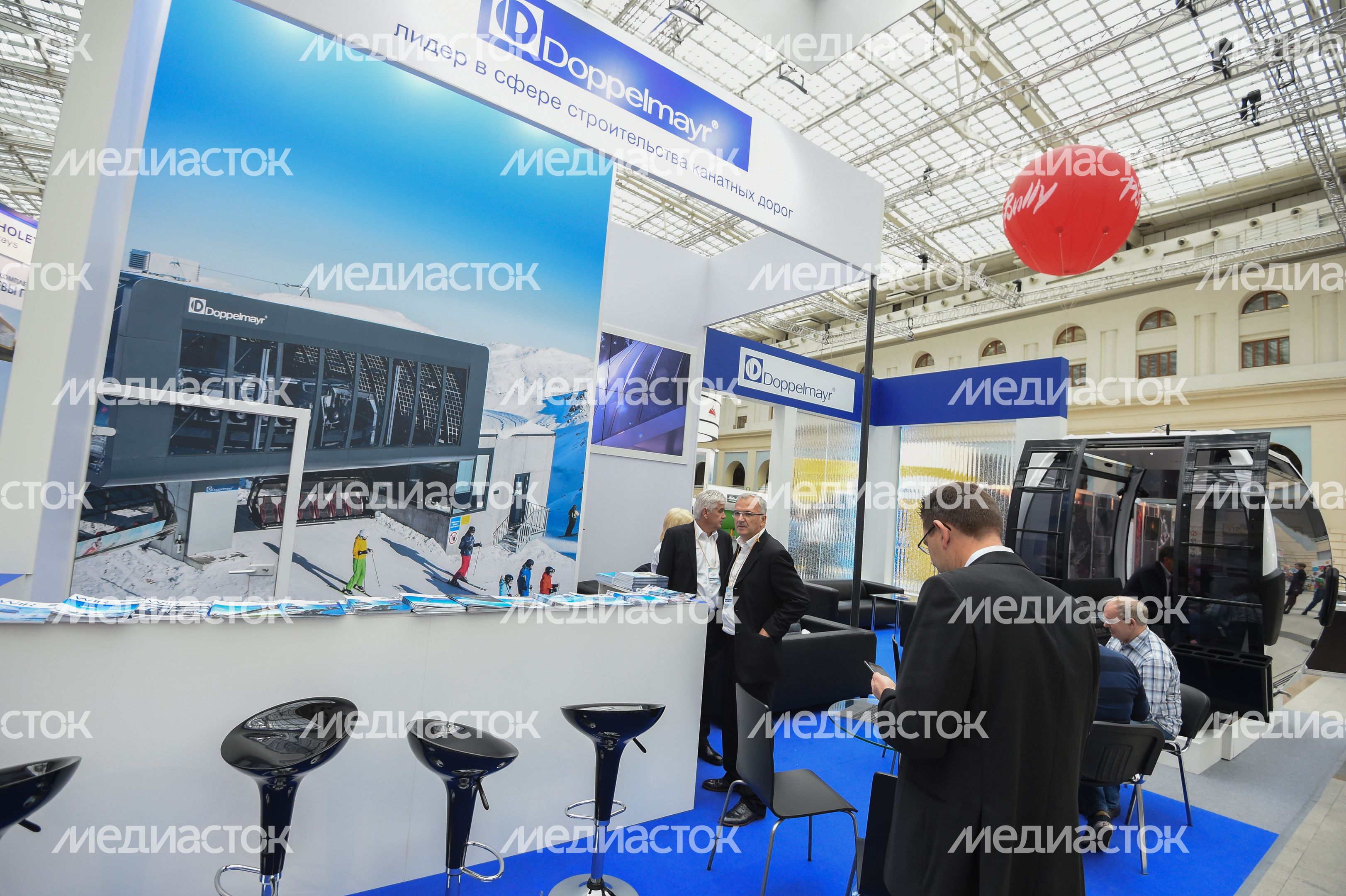 Выставка в рамках проведения XXIV Лыжного Салона в Гостином дворе