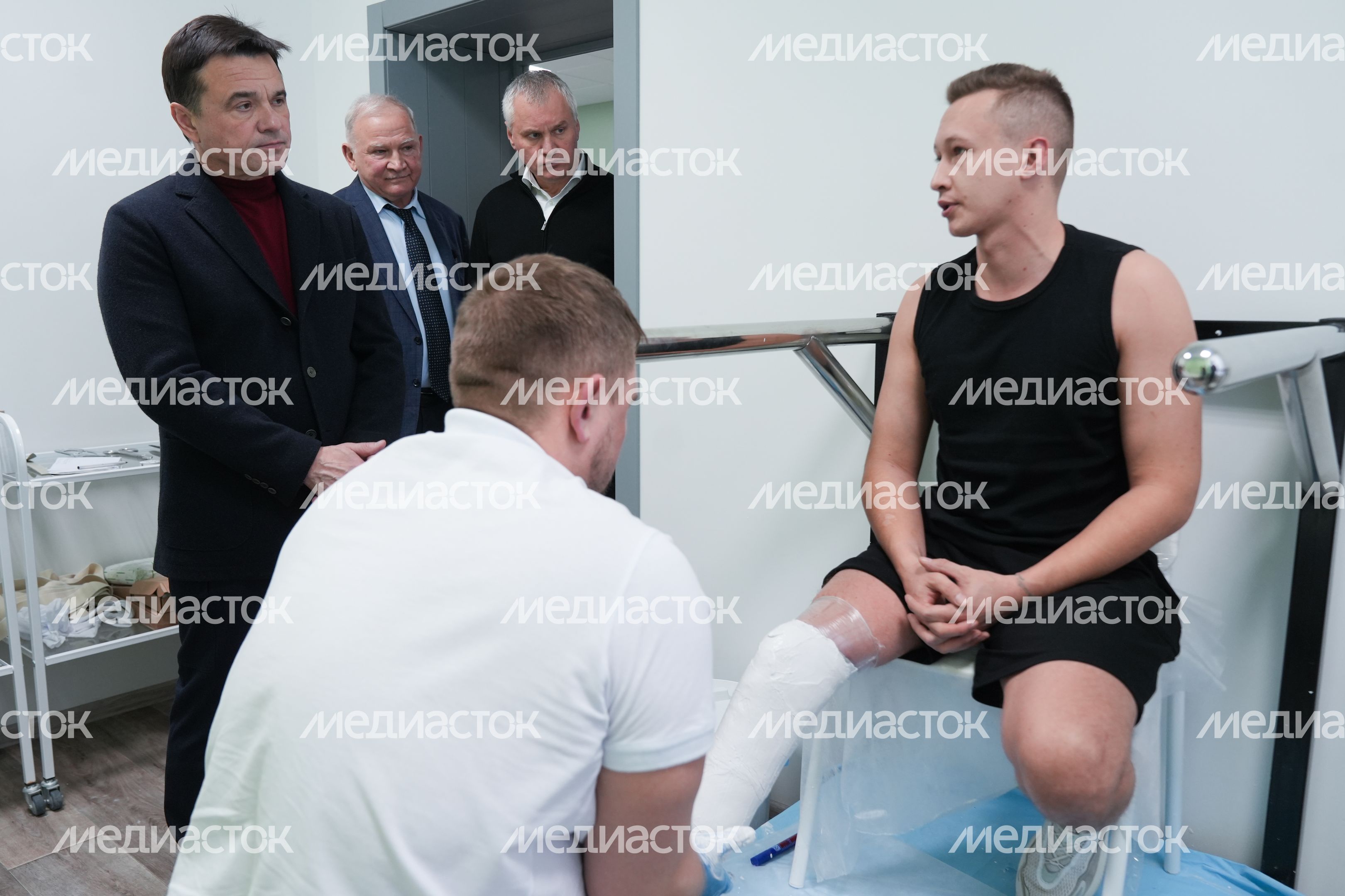 Андрей Воробьев посетил Центр протезирования и реабилитации "Исток-Орто" во Фрязино Андрей Воробьев посетил Центр протезирования и реабилитации "Исток-Орто" во Фрязино