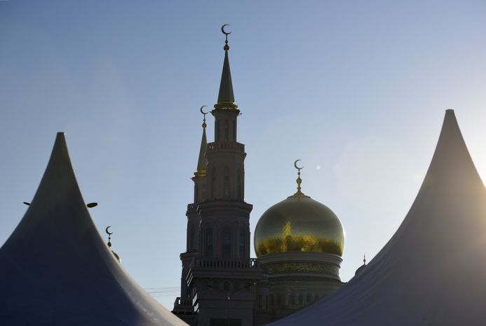 Открытие Соборной мечети после реконструкции в Москве